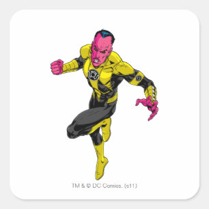 Thaal Sinestro 1 Square Sticker