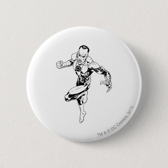Thaal Sinestro 3 6 Cm Round Badge (Front)