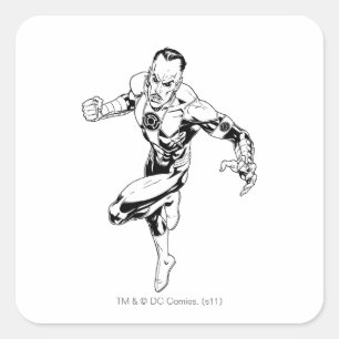 Thaal Sinestro 3 Square Sticker
