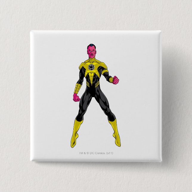 Thaal Sinestro 4 15 Cm Square Badge (Front)