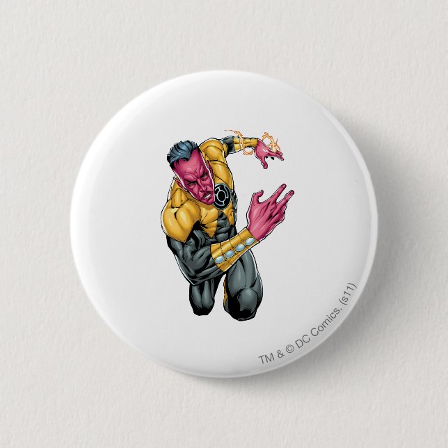 Thaal Sinestro 8 6 Cm Round Badge (Front)