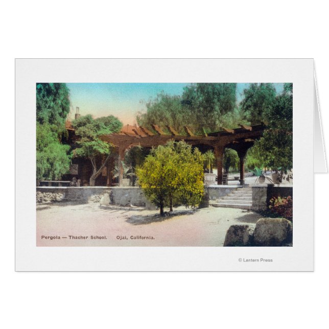 Thacher School Pergola ViewOjai, CA (Front Horizontal)