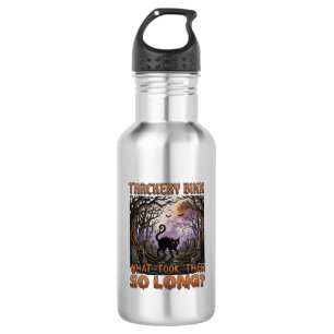 Thackery Binx Black Cat Halloween Graveyard Bats_1 532 Ml Water Bottle