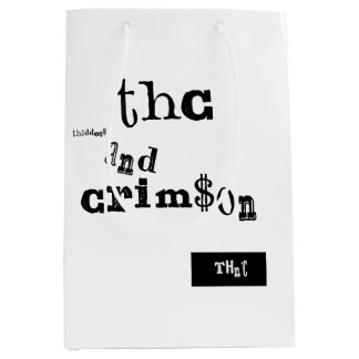 thaddeus & crimson medium gift bag