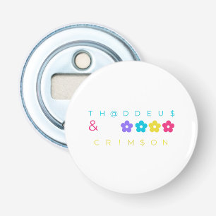 thaddeus & crimson $THCBand Designer Merch Bottle Opener
