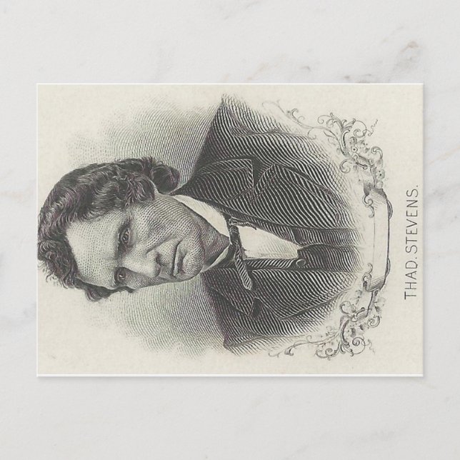 Thaddeus Stevens Postcard (Front)
