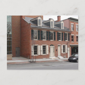 Thaddeus Stevens's Lancaster Home Postcard