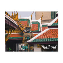 Thai Architecture Postcard