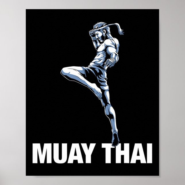 Thai Boxing And Kickboxing  Poster (Front)