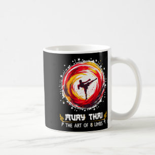 Thai Boxing Full Contact MMA Eight Limbs Muay Thai Coffee Mug