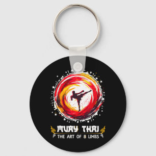Thai Boxing Full Contact MMA Eight Limbs Muay Thai Key Ring