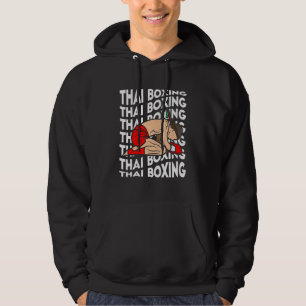Thai Boxing Kickboxing Sports Boxer Muay Thai Men Hoodie