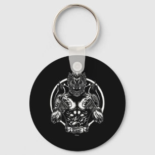 THAI BOXING MMA FIGHTING DRAGON CIRCLE KEY RING