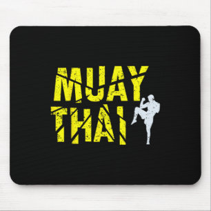 Thai Boxing - Muay Thai Boxer Kickboxing Mouse Pad