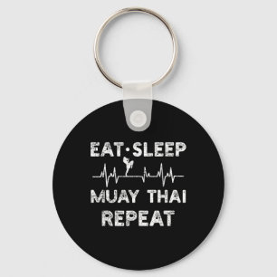 Thai Boxing Muay Thai Kickboxing Key Ring