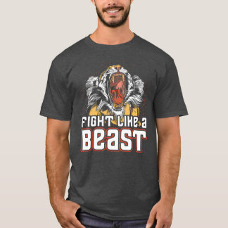 Thai Boxing Muay Thai Tiger Nak Muay Lutas Kickbox T-Shirt