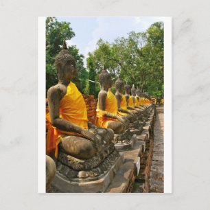 Thai Buddhas Postcard