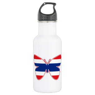 Thai Butterfly Flag 532 Ml Water Bottle