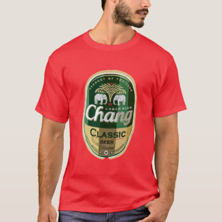 Thai Chang Beer Label funny T-Shirt