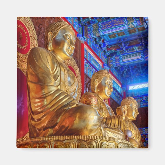 Thai China Buddha Image statue Magnet (Front)