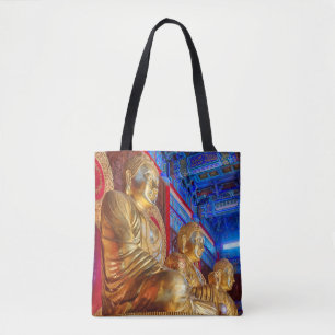 Thai China Buddha Image statue Tote Bag