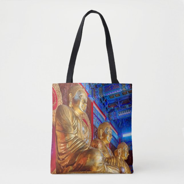 Thai China Buddha Image statue Tote Bag (Front)