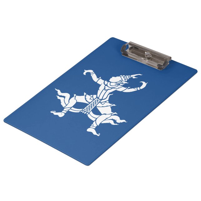 Thai Dancer ⚠ Thailand Sign ⚠ Clipboard (Angled)