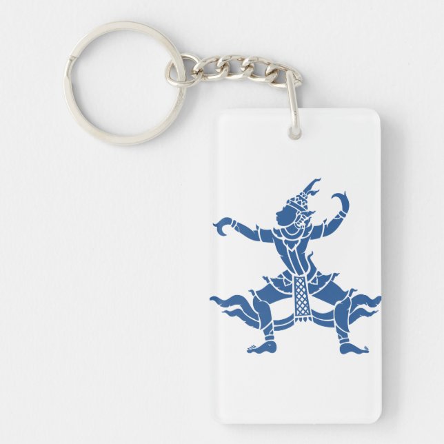 Thai Dancer ⚠ Thailand Sign ⚠ Key Ring (Front)