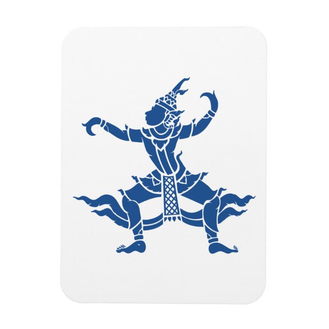 Thai Dancer ⚠ Thailand Sign ⚠ Magnet (Vertical)
