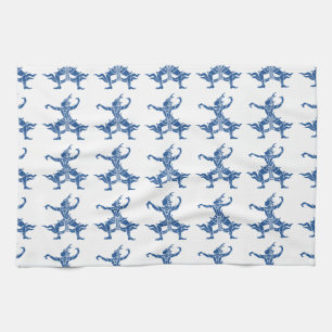 Thai Dancer ⚠ Thailand Sign ⚠ Tea Towel