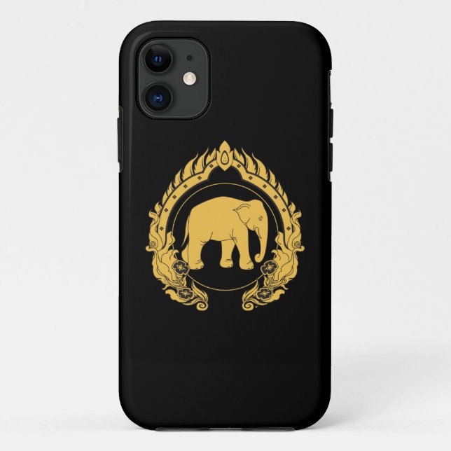 Thai Elephant Case-Mate iPhone Case (Back)
