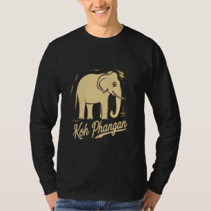 Thai Elephant Southeast Asia Traveller Koh Phangan T-Shirt