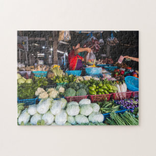 Thai Farmers Market Vegetables Jigsaw Puzzle