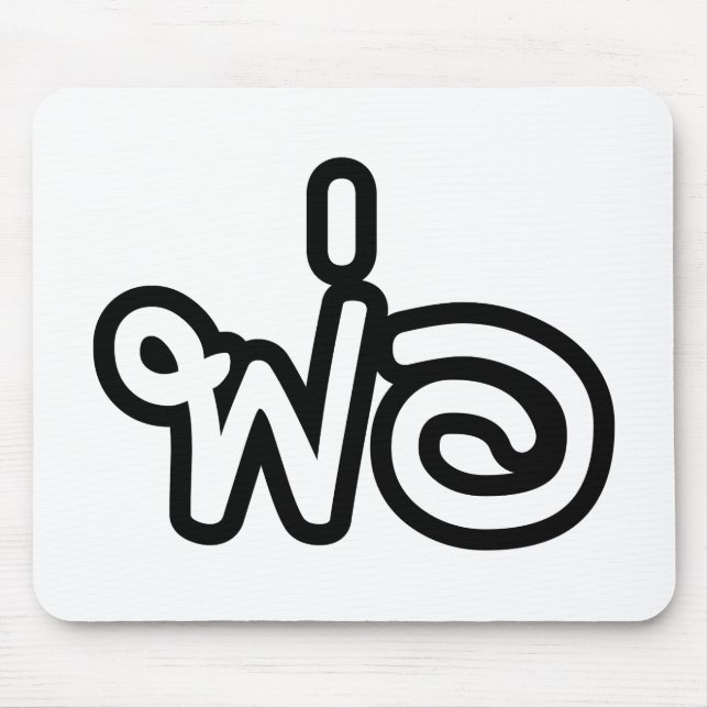 Thai Father - พ่อ / Phaw - Thai Language Script Mouse Pad (Front)