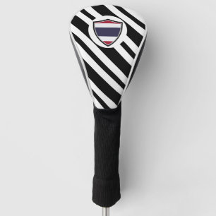 Thai flag golf head cover