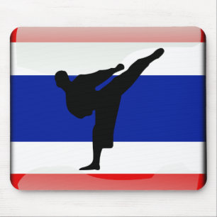 Thai flag mouse pad