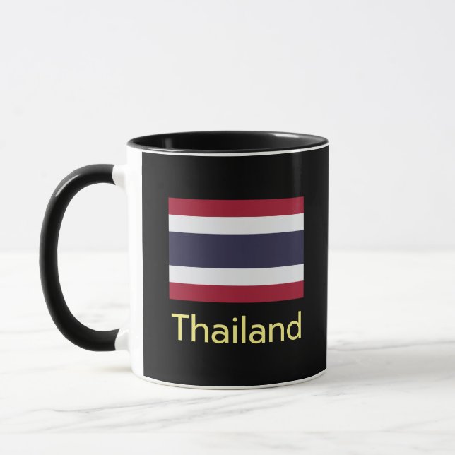 Thai Flag Mug (Left)