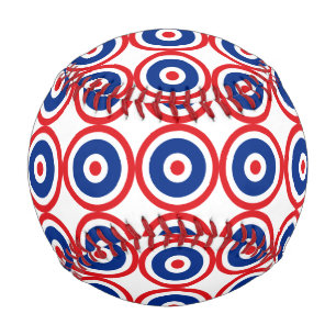 Thai Flag Roundel Target Baseball