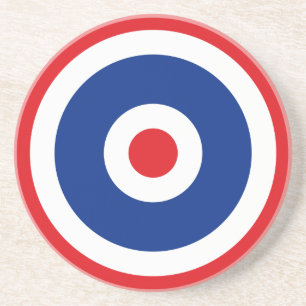 Thai Flag Roundel Target Coaster