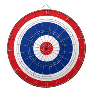 Thai Flag Roundel Target Dartboard