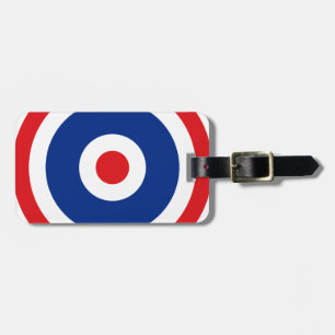 Thai Flag Roundel Target Luggage Tag