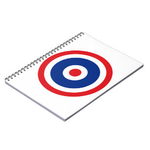 Thai Flag Roundel Target Notebook