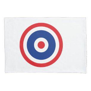 Thai Flag Roundel Target Pillowcase