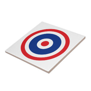 Thai Flag Roundel Target Tile