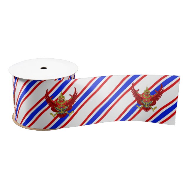 Thai flag satin ribbon (Spool)