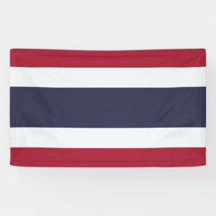 Thai Flag (Thailand) Banner