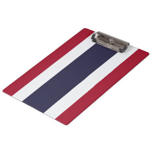 Thai Flag (Thailand) Clipboard