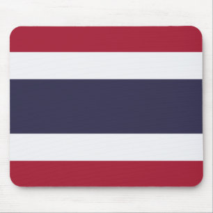 Thai Flag (Thailand) Mouse Pad