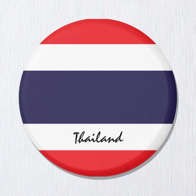Thai flag & Thailand - travel/sports fans Magnet (Creator Uploaded)
