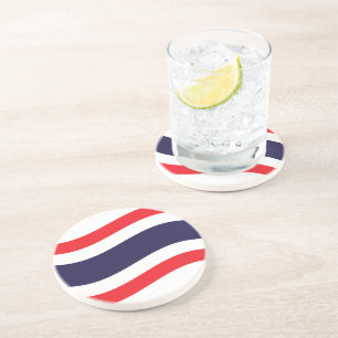 Thai Flag Wave Coaster